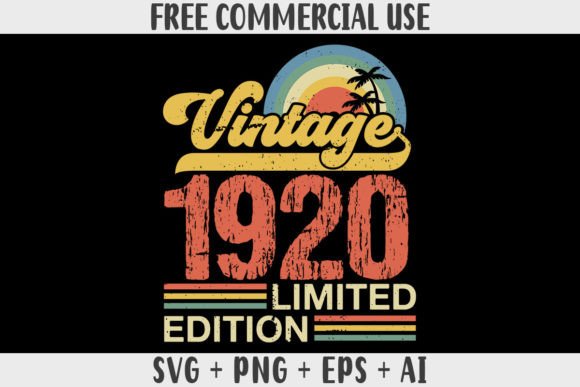 Download Retro Vintage 1920 Limited Edition - 1920 Collection