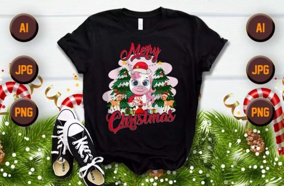 Download Christmas Custom Trendy T-Shirt Design - Premium Bundle