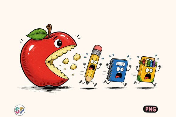Download Funny Back to School Apple Pencil Shirt - Funny Collection