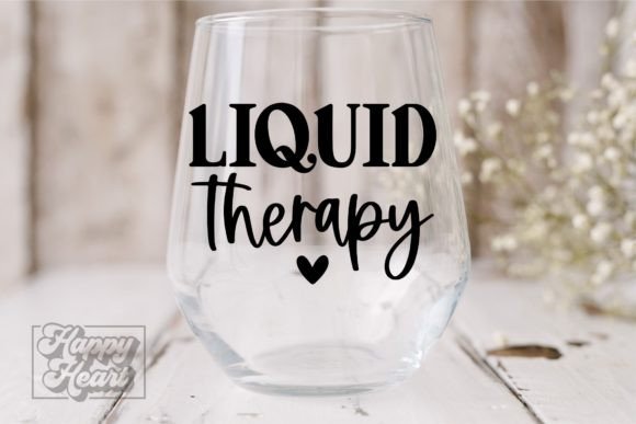 Download Liquid Therapy SVG - Funny Wine Quote - Funny Collection