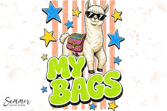 Download Alpaca My Bags Retro Funny Animal Pun - Funny Collection