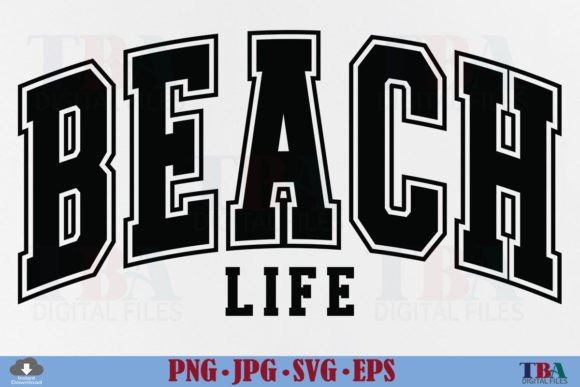 Download Beach Life SVG Summer Vacation Varsity - Beach life svg Collection