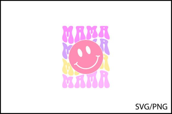 Download Mama Retro T-shirt Design - Premium Resources