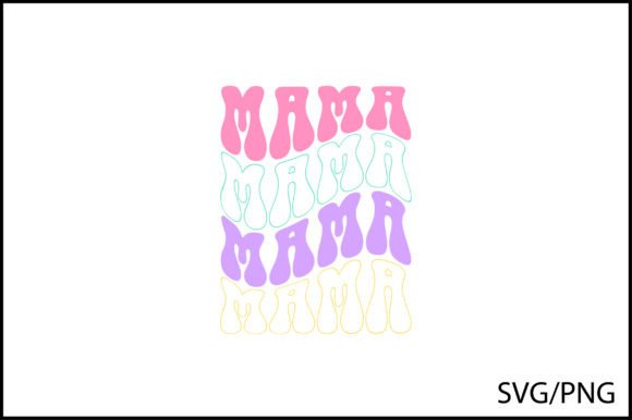 Download Mama Retro T-shirt Design - Premium Bundle